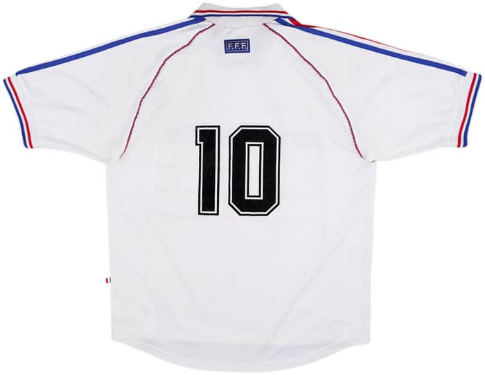 1998 France Away Shirt #10 - 7/10 - (L)