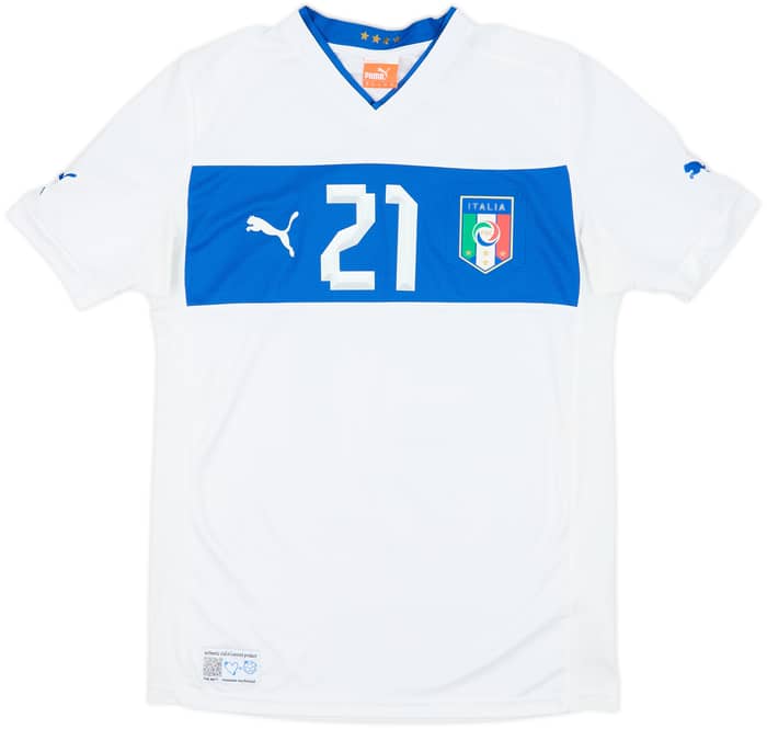 2012-13 Italy Away Shirt Pirlo #21 - 9/10 - (M)