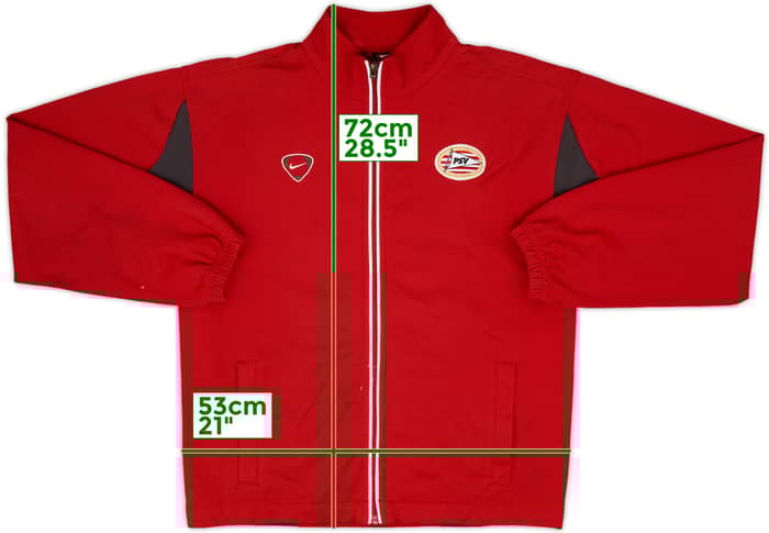 2000-01 PSV Nike Track Jacket - 8/10 - (XL.Boys)
