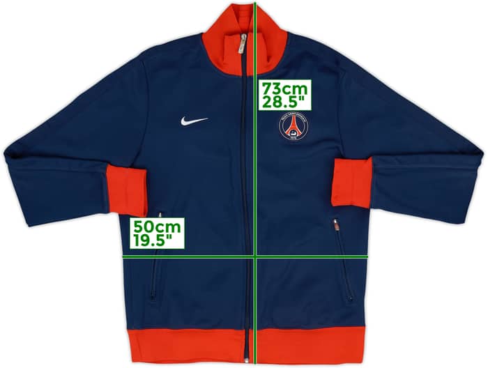 2012-13 Paris Saint-Germain Nike Track Jacket - 8/10 - (M)
