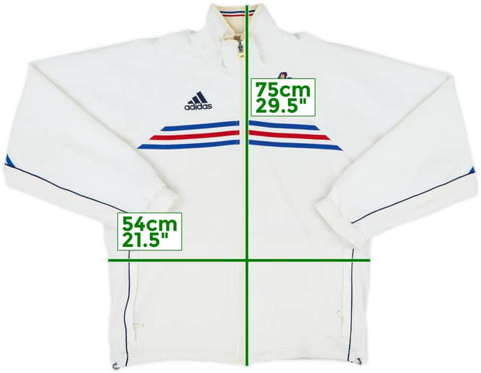 1998-00 France adidas Track Jacket - 7/10 - (S)