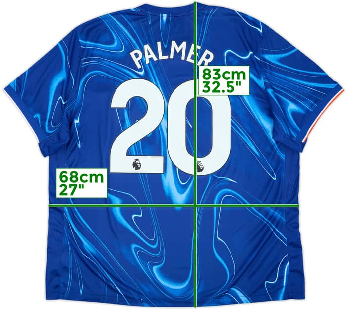 2024-25 Chelsea Home Shirt Palmer #20 - 8/10 - (3XL)