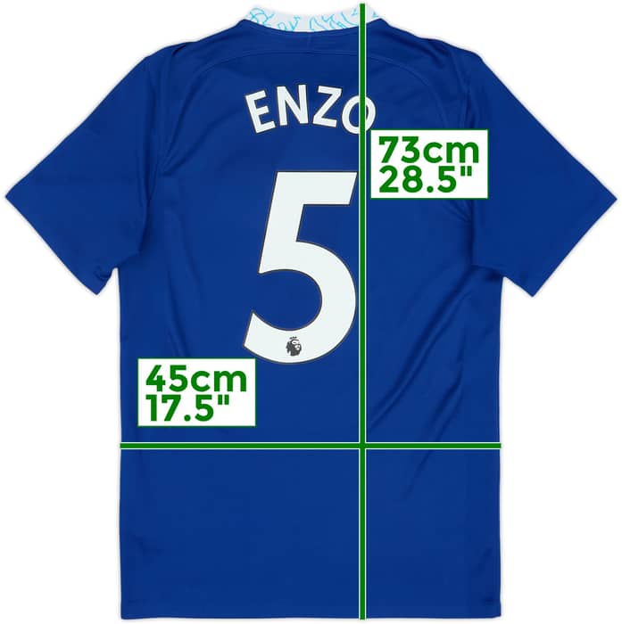 2022-23 Chelsea Home Shirt Enzo #5 - 8/10 - (S)