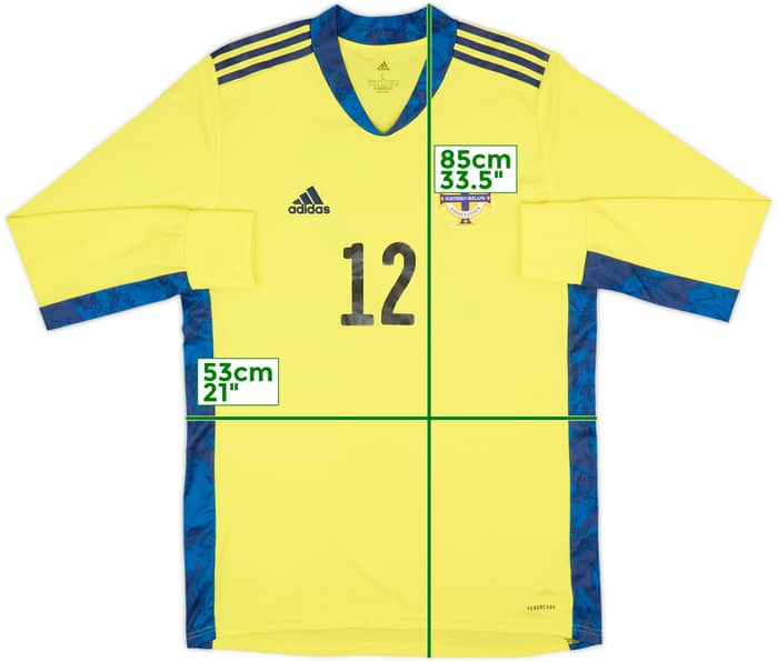 2020-21 Northern Ireland GK Shirt #12 - 7/10 - (L)