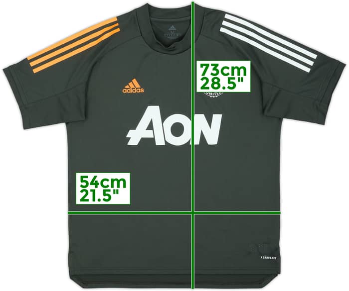 2020-21 Manchester United adidas Training Shirt - 8/10 - (M)
