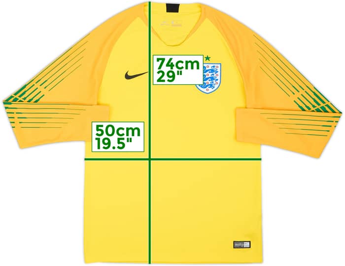 2018-19 England GK Shirt - 9/10 - (M)