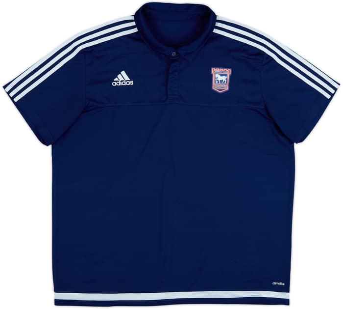 2015-16 Ipswich adidas Polo Shirt - 8/10 - (XXL)