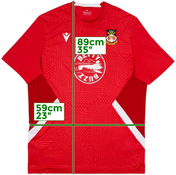 2023-24 Wrexham Macron Training Shirt - 9/10 - (3XL)