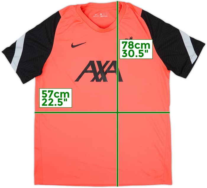 2020-21 Liverpool Nike Camiseta de Entrenamiento - 8/10 - (XL)