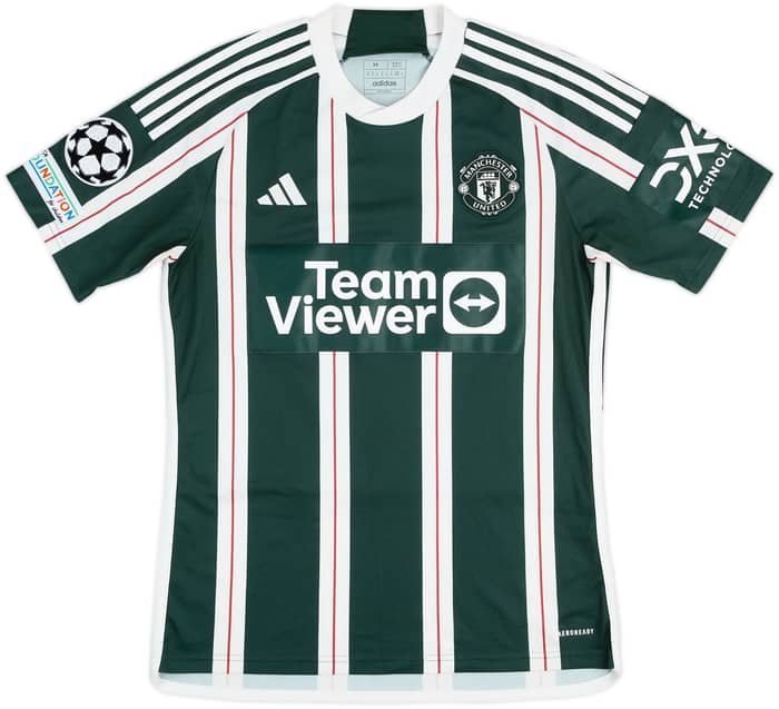 2023-24 Manchester United Away Shirt Martinez #6 - 8/10 - (M)