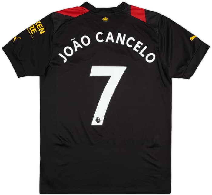 2022-23 Manchester City Away Shirt Joao Cancelo #7 - 8/10 - (M)
