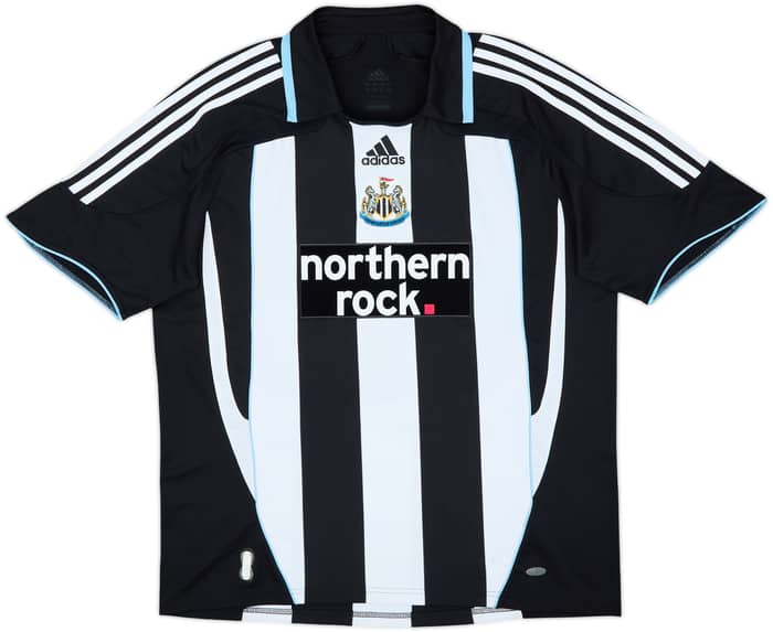 2007-09 Newcastle Home Shirt Ameobi #23 - 8/10 - (L)