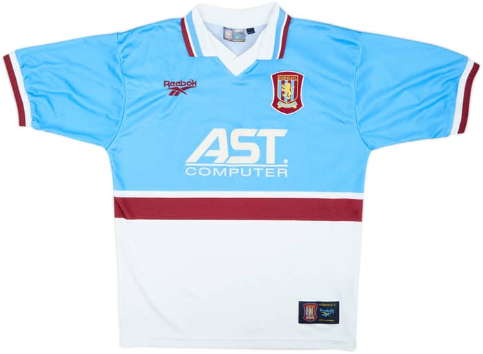 1997-98 Aston Villa Away Shirt - 9/10 - (M)