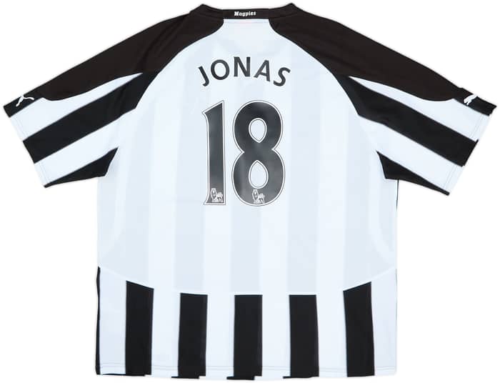 2010-11 Newcastle Home Shirt Jonas #18 - 9/10 - (3XL)