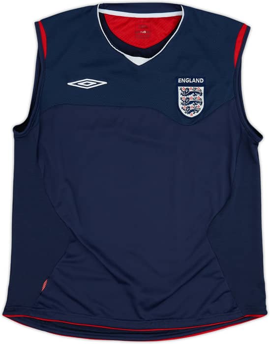 2006-07 England Umbro Training Vest - 8/10 - (L)