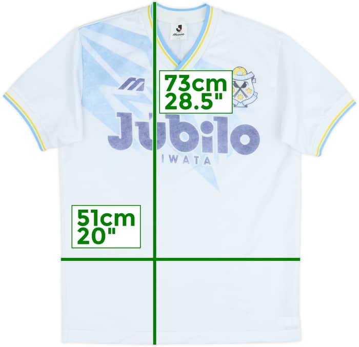 1993-95 Jubilo Iwata Mizuno Training Shirt - 5/10 - (M)