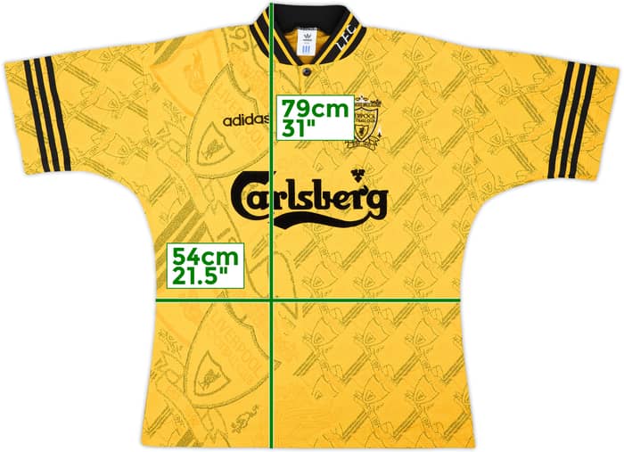 1994-96 Liverpool Third Shirt - 9/10 - (L)