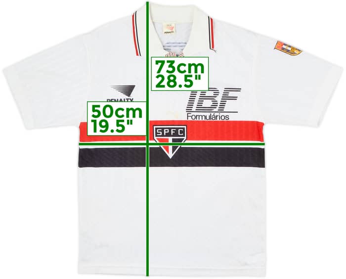 1992 Sao Paulo Home Shirt #10 - 5/10 - (M)