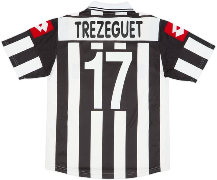 2001-02 Juventus Home Shirt Trezeguet #17 - 9/10 - (M)