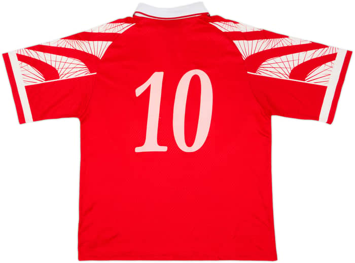 1995-96 FC Wiltz '71 Match Issue Home Shirt #10