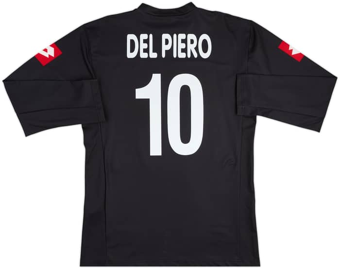 2001-02 Juventus Away L/S Shirt Del Piero #10 - 8/10 - (XL)
