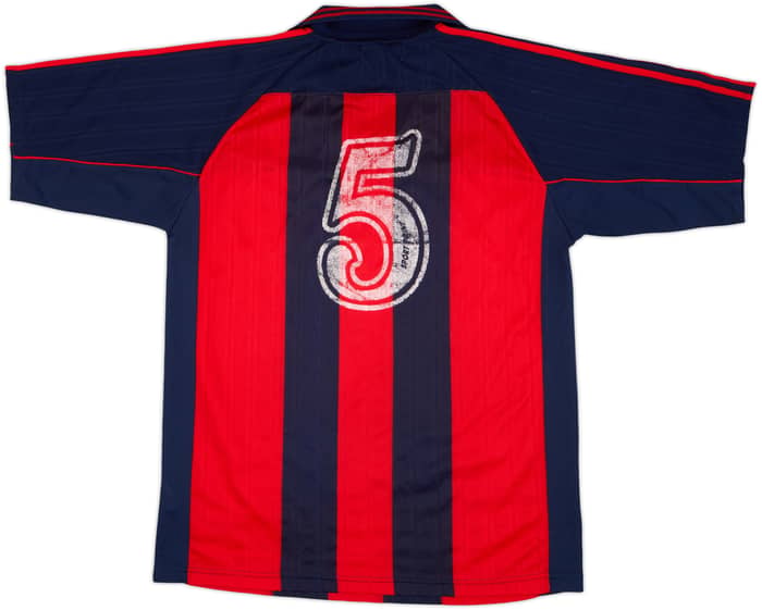 2002-03 Cosenza Youth Match Issue Home Shirt #5