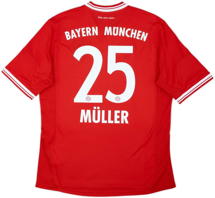 2013-14 Bayern Munich Home Shirt Muller #25 - 5/10 - (L)