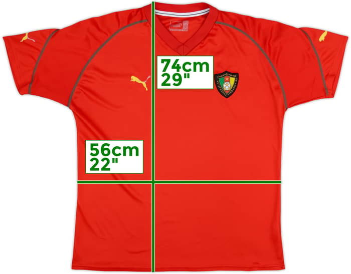 2004-06 Cameroon Puma Training Shirt - 5/10 - (XXL)