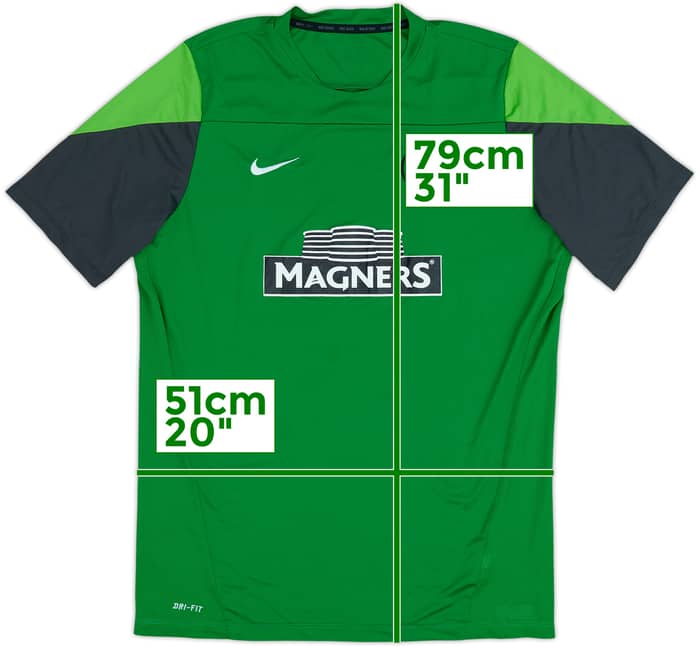 2013-14 Celtic Nike Training Shirt - 5/10 - (XL)