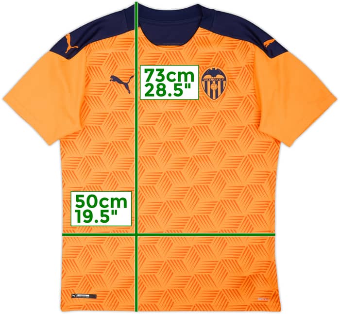 2020-21 Valencia Away Shirt - 5/10 - (M)