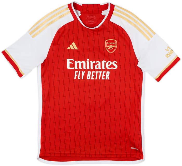 2023-24 Arsenal Home Shirt Odegaard #8 - 5/10 - (XL.Boys)