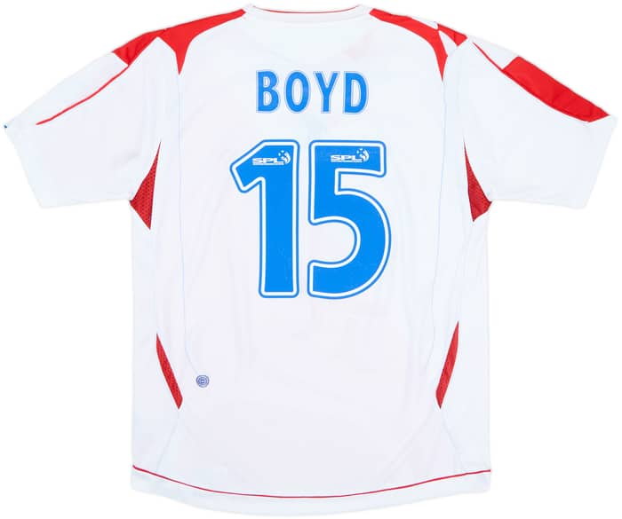 2006-07 Rangers Away Shirt Boyd #15 - 6/10 - (L)
