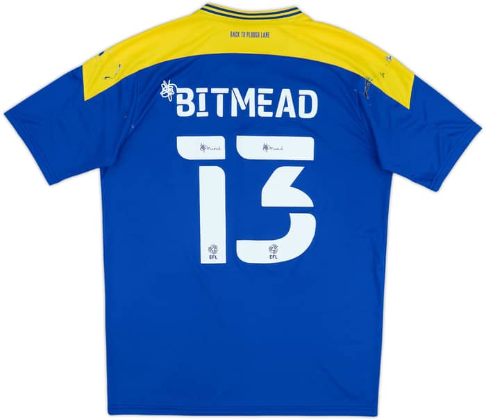 2020-22 Wimbledon Home Shirt Bitmead #13 - 4/10 - (L)