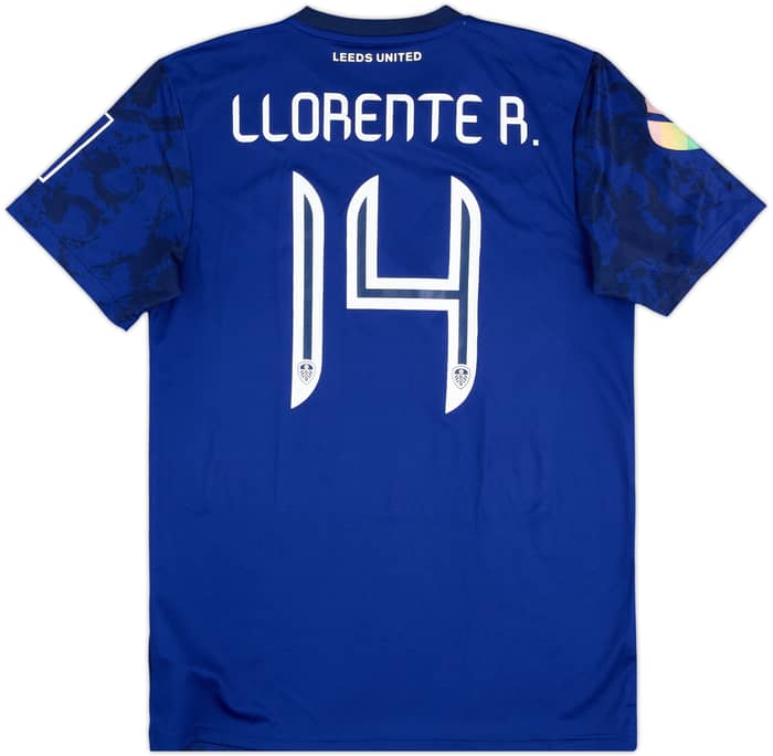 2021-22 Leeds United Away Shirt Llorente R. #14 - 8/10 - (M)