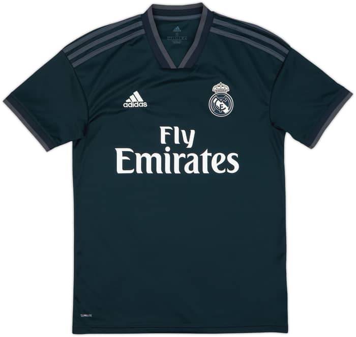 2018-19 Real Madrid Away Shirt Benzema #9 - 10/10 - (S)