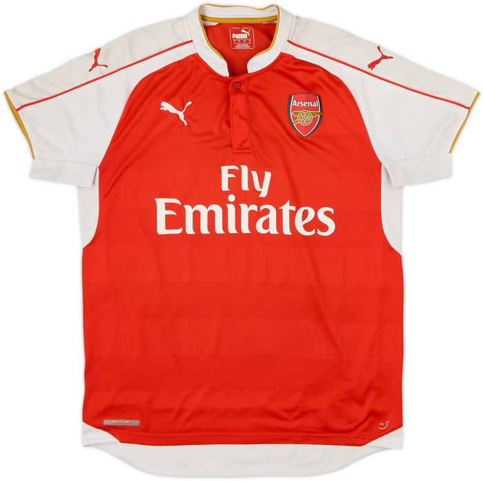2015-16 Arsenal Home Shirt Arteta #8 - 5/10 - (L)