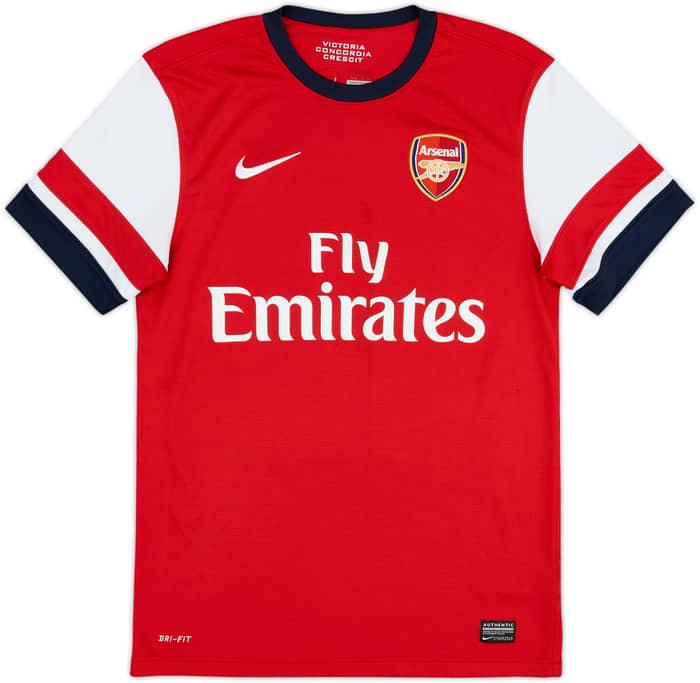 2012-14 Arsenal Home Shirt Ramsey #16 - 8/10 - (S)