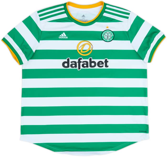2020-21 Celtic Home Shirt - 9/10 - (Women's XXL)