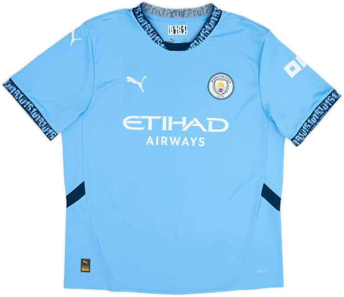 2024-25 Manchester City Home Shirt Haaland #9 - 10/10 - (XL)