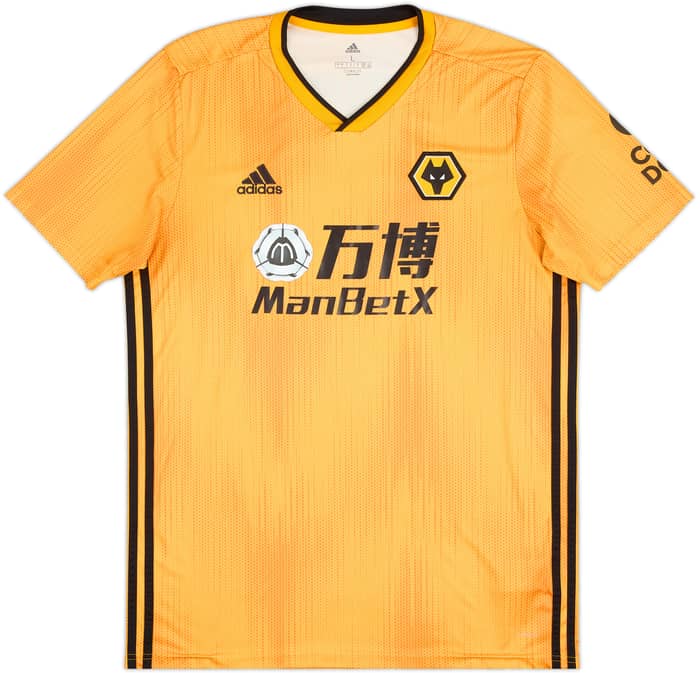 2019-20 Wolves Home Shirt Adama #37 - 8/10 - (L)