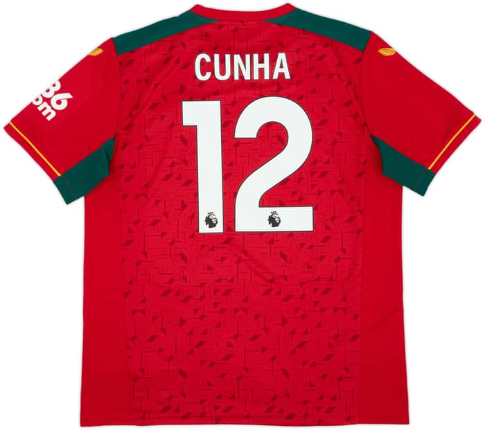 Camiseta de visitante del Wolves 2023-24 Cunha #12 - 8/10 - (XL)