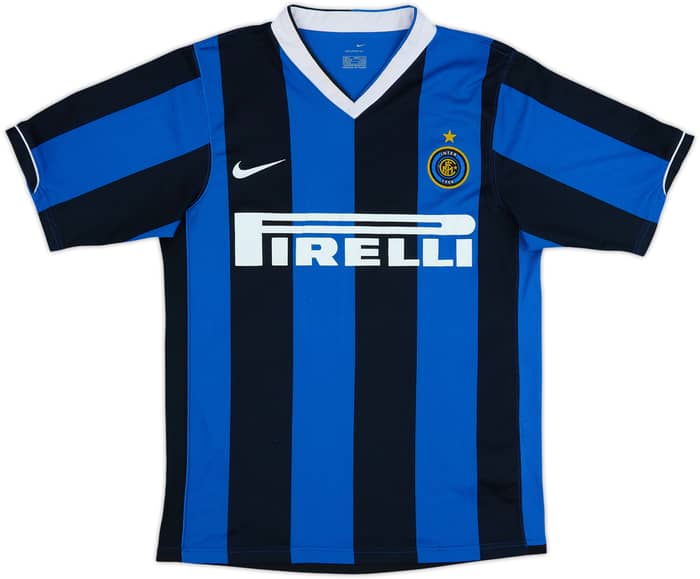 2006-07 Inter Milan Home Shirt Adriano #10 - 6/10 - (S)