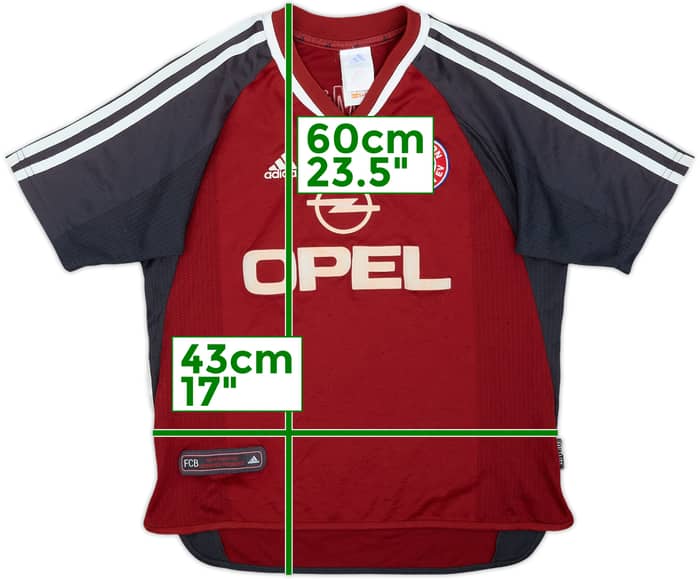 2001-02 Bayern Munich Home Shirt - 5/10 - (L.Boys)