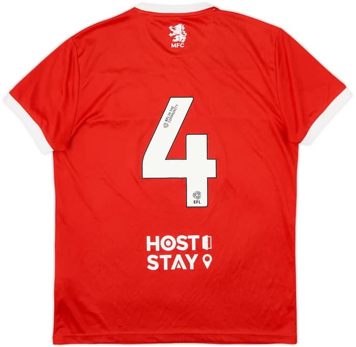 2024-25 Middlesbrough Youth Match Issue Home Shirt #4