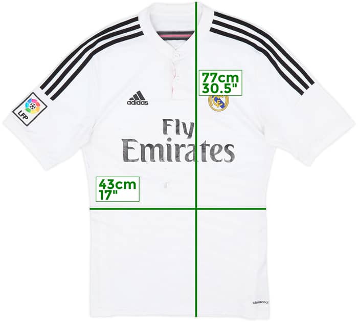 2014-15 Real Madrid Home Shirt - 4/10 - (M)
