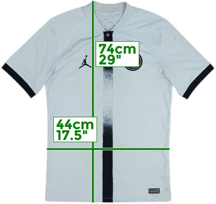 2022-23 Paris Saint-Germain Away Shirt - 5/10 - (S)