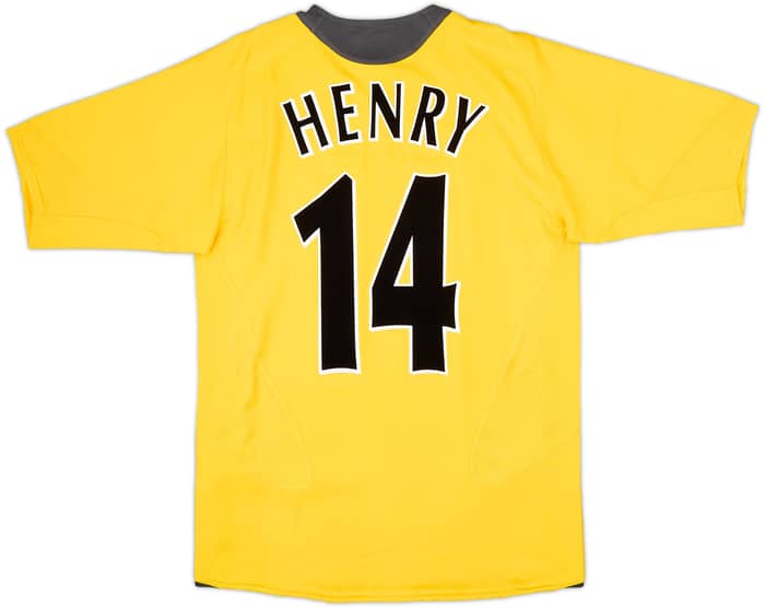 2005-06 Arsenal Away Shirt Henry #14 - 9/10 - (S)