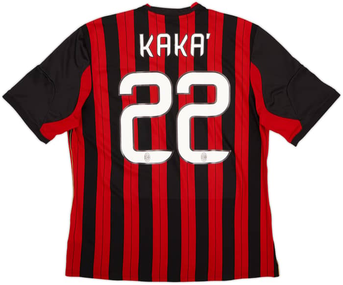 2013-14 AC Milan Home Shirt Kaka #22 - 8/10 - (XL)