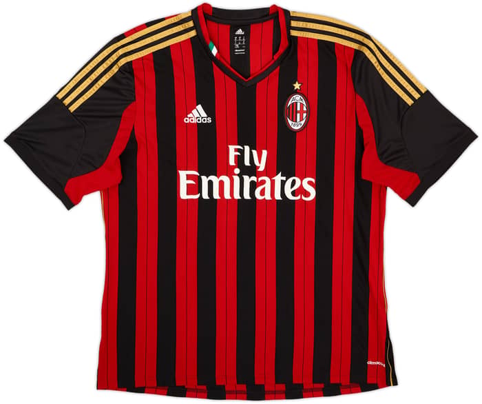 2013-14 AC Milan Home Shirt Kaka #22 - 8/10 - (XL)