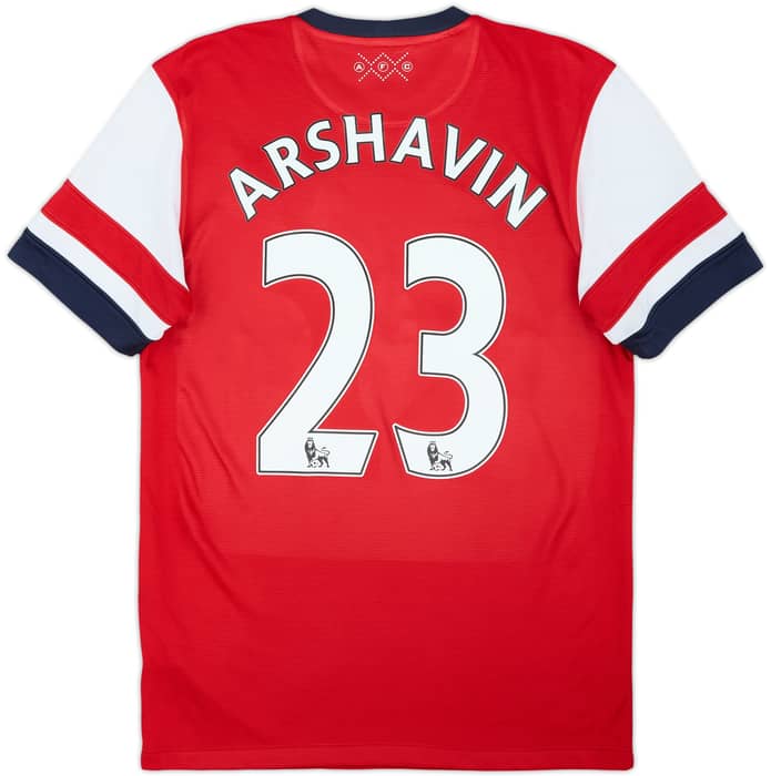 2012-14 Arsenal Home Shirt Arshavin #23 - 6/10 - (S)